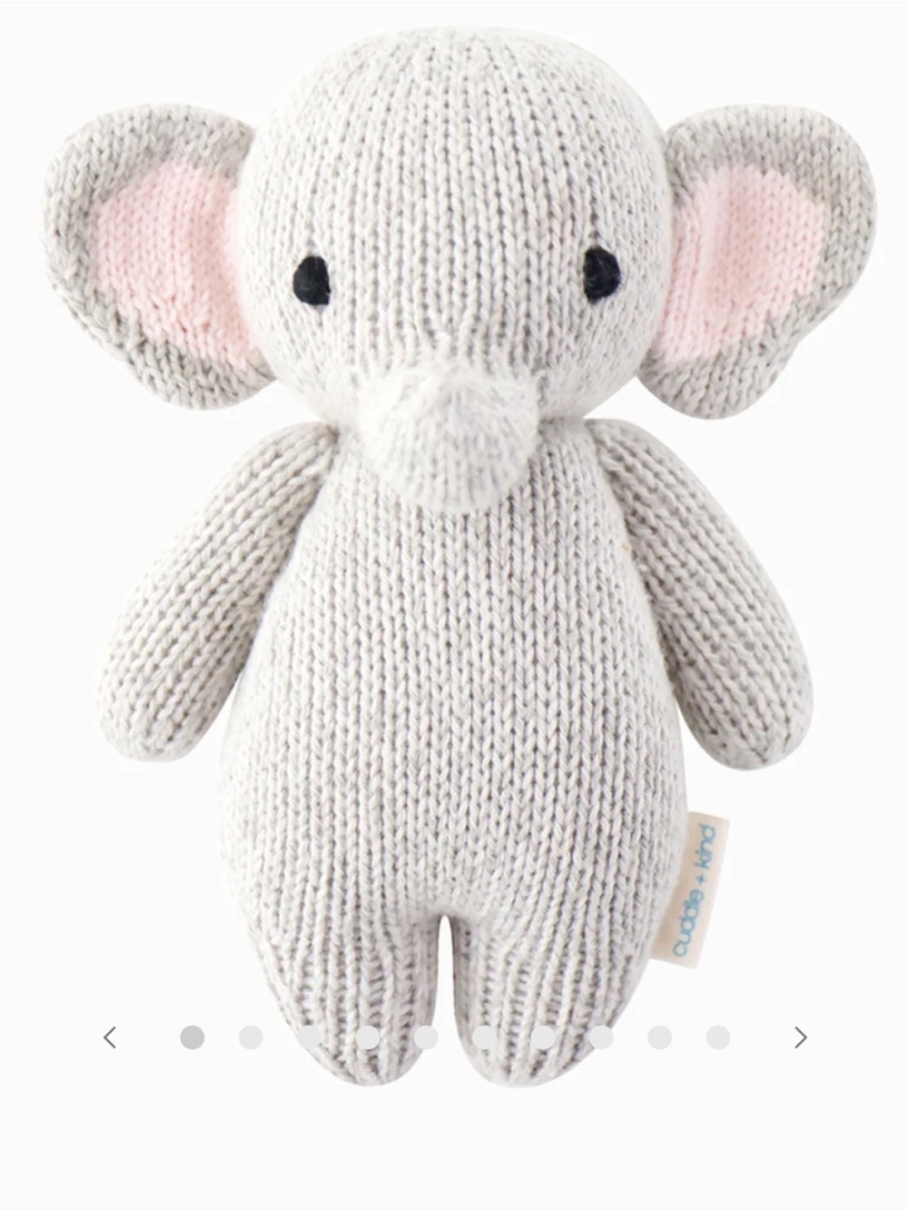 Cuddle and kind baby elephant